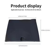 Gorro gel terapéutico ajustable con velcro para terapia de frío y calor en migraña