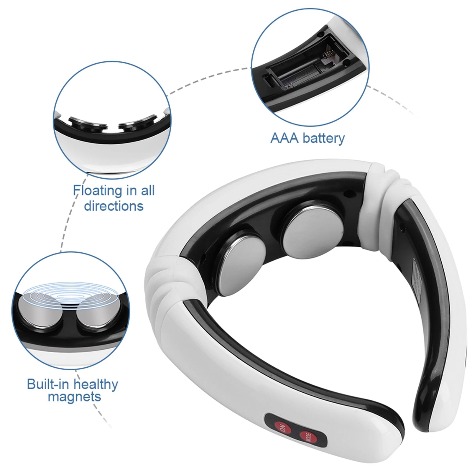 Control del masajeador cervical magnético
