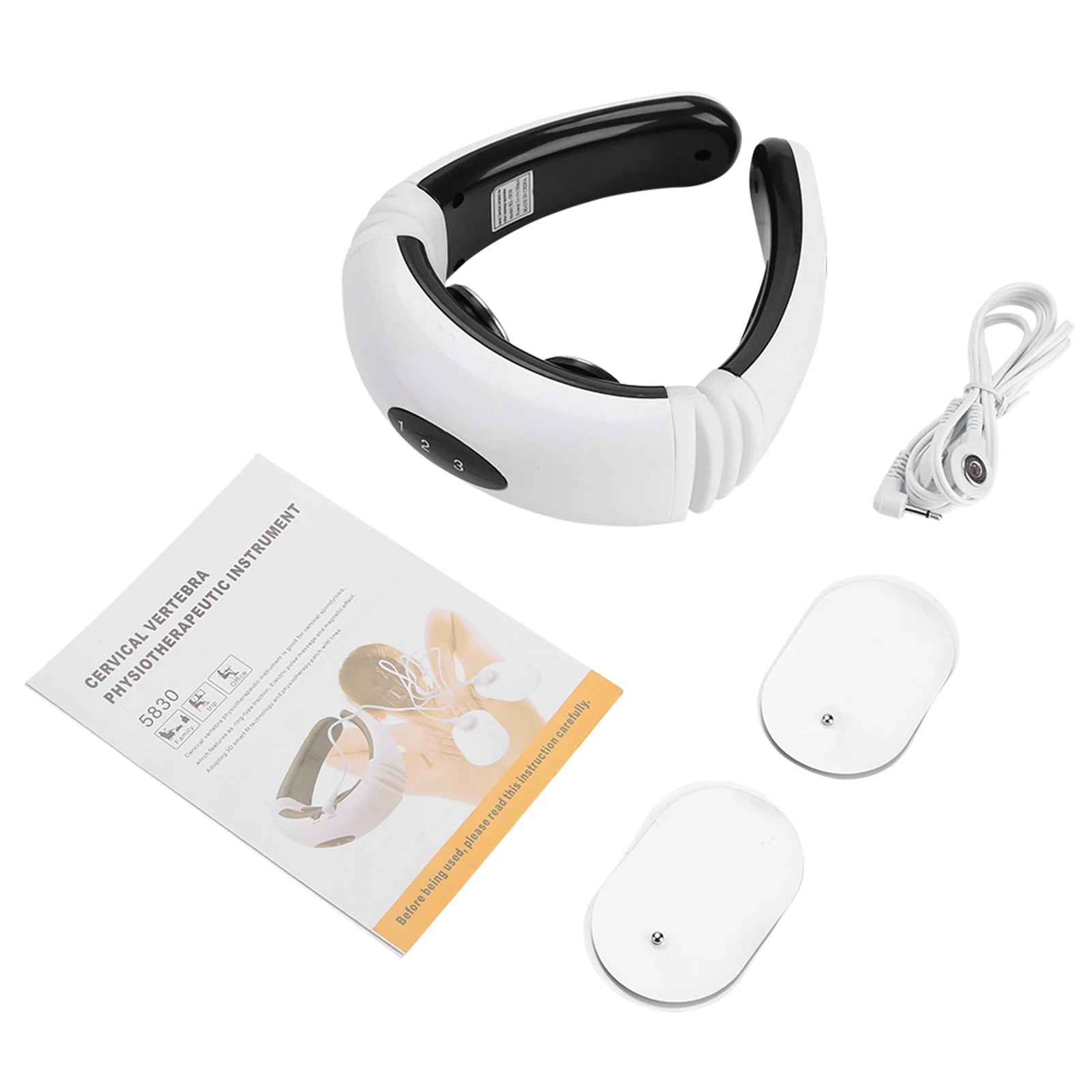 "Masajeador cervical portátil con certificación CE